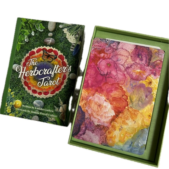 The Herbcrafter's Tarot 2019 Latisha Guthrie US Games 78 Card Deck & Book Set - Picture 3 of 11